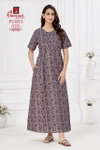 Purvi Nighty Vol 1 By Ganpati Cotton Printed Night Wear Nighty Wholesale Price In Surat